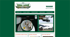 Desktop Screenshot of burdenpropane.com