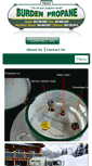 Mobile Screenshot of burdenpropane.com